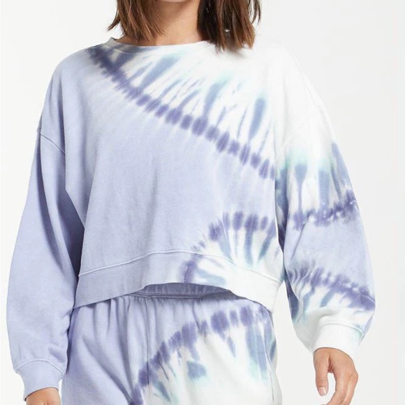 Z supply tie dye sweatshirt size large - Picture 1 of 4
